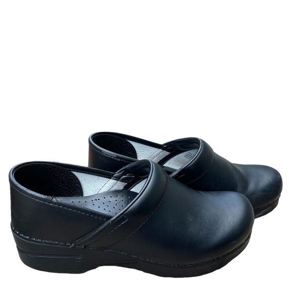 Dansko Black Leather‎ Upper Professional Clog Size: 39 (8.5-9) - Picture 2 of 9